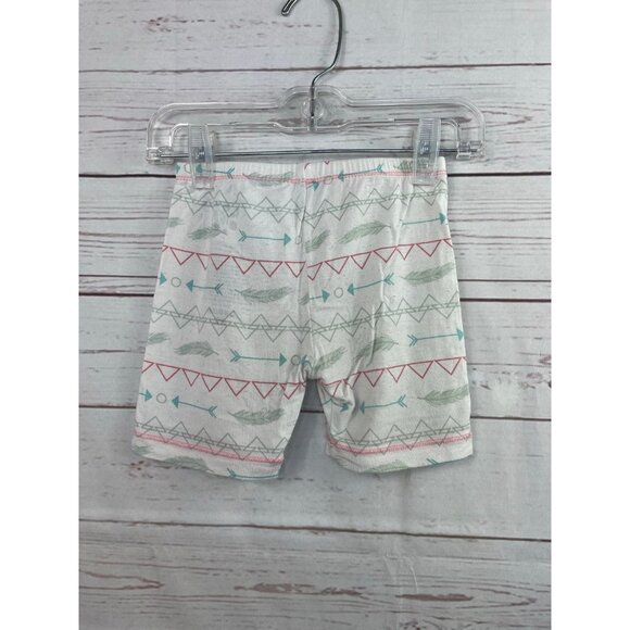 KicKee Pants Pajamas 2 Piece Set Feather Arrows 4T - Picture 5 of 6